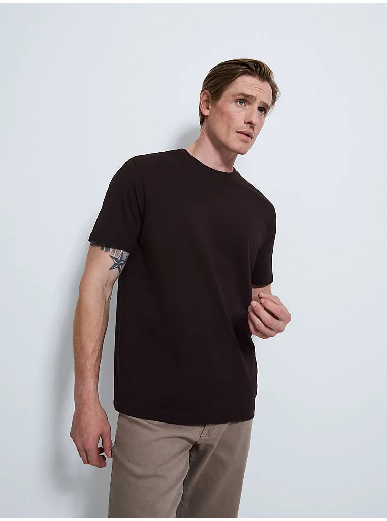 Brown Crew Neck T-Shirt