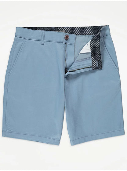 Light Blue Chino Shorts