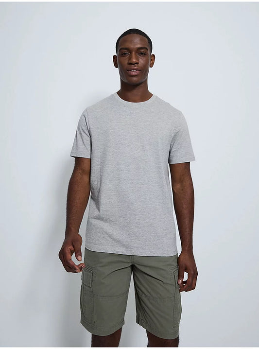 Light Grey Crew Neck T-Shirt