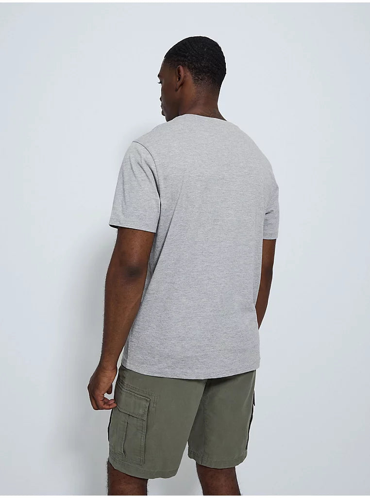 Light Grey Crew Neck T-Shirt