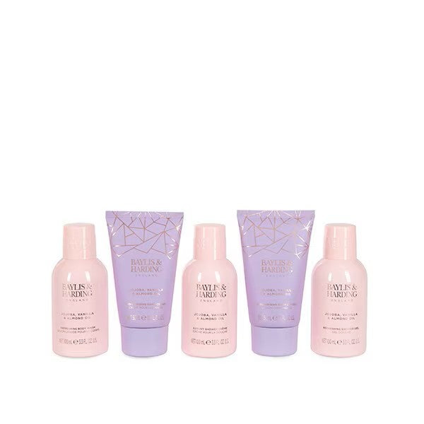 Baylis & Harding For Her Jojoba, Vanilla & Almond Oil 5 Piece Set