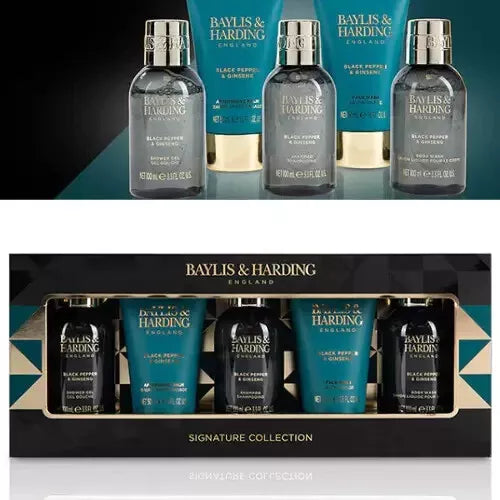 Baylis & Harding For Him Black Pepper & Ginseng 5 Piece Set