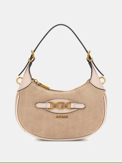 Guess Malva suede mini shoulder bag