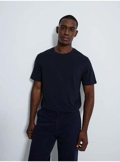 Navy Crew Neck T-Shirt